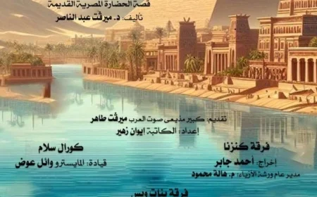 جلسة حكي وأوبريت غنائي يحتفلان بعيد وفاء النيل في معهد الموسيقى