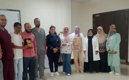 مستشفى حورس بالأقصر ينجح في إنقاذ طفلة حديثة الولادة من تحدي القيلة السحائية المخية