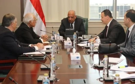 وزير الكهرباء يناقش تطورات مشروع الربط الكهربائي بين مصر واليونان لزيادة التعاون الإقليمي