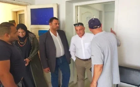 محافظ الإسماعيلية يأمر بتطوير شامل لمبنى الوحدة المحلية في قرية نفيشة