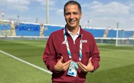 محمود عاشور يتولى مهمة حكم الفيديو في مواجهة بوركينا فاسو وموريتانيا في كأس إفريقيا