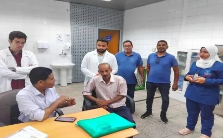 وكيل وزارة الصحة يزور مقر الحجر الصحي في مطار الأقصر الدولي لتقييم التجهيزات والإجراءات