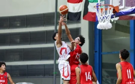 مواجهات قوية ومثيرة اليوم في البطولة العربية لكرة السلة للناشئين والناشئات