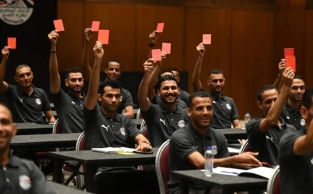 ختام مثير لأعمال الفوج الثالث من أفضل حكام دوري المحترفين النخبة والمميزين