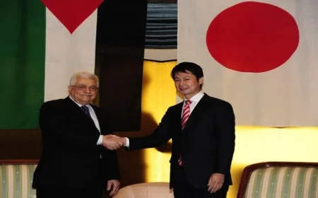 الرئيس الفلسطيني يناشد اليابان للاعتراف الرسمي بالدولة الفلسطينية وتعزيز العلاقات الثنائية