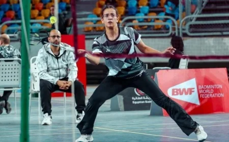 الاتحاد الريشي: ذهبية ملايكة حسن في بطولة غانا تمهد لمسيرة رياضية زاخرة بالبطولات