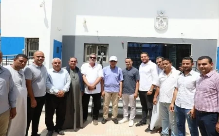 محافظ المنيا يُعاين تطوير وحدة طب الأسرة بالرحمانية لرفع جودة الخدمات الصحية