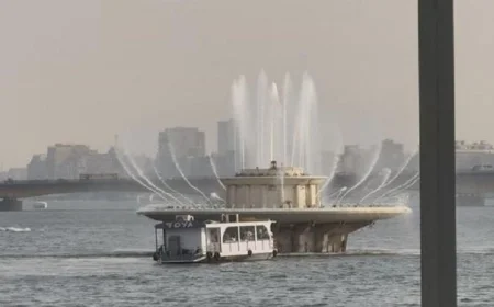 القاهرة تعلن إعادة تشغيل نافورة النيل بعد الانتهاء من أعمال الصيانة الشاملة