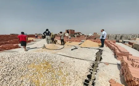 محافظ الجيزة يعلن عن إزالة 6 أبراج مخالفة في منطقة اللبيني بحي الهرم