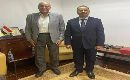 رئيس جامعة المنيا يتعاون مع المستشار الثقافي اليمني لتعزيز الأكاديميا والبحث العلمي