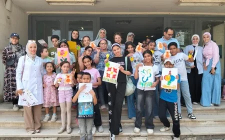 بالفيديو ابتسامة الأطفال والعناية بالأسنان في صالون ابن الهيثم بمعهد البحوث القومي