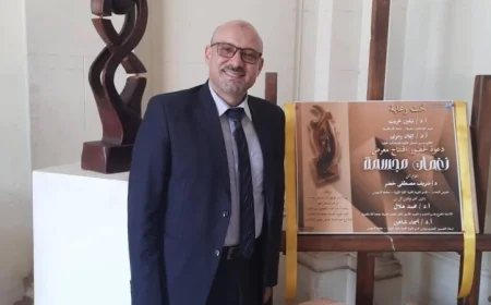 شاهد بالفيديو: معرض نغمات مجسمة للدكتور شريف خضر في الإسكندرية يجذب الأنظار