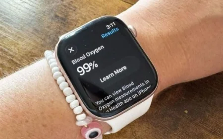 ساعات آبل تقدم نظاما مبتكرا لقياس نسبة الأكسجين في الدم