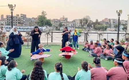 فيديو وصور: عروض فنية وورش رسم وتلوين تضيء احتفالات المصريين بعيد وفاء النيل