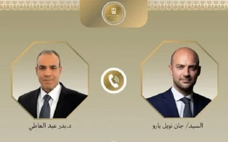 محادثة هاتفية هامة بين وزير الخارجية ونظيره الفرنسي