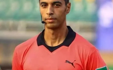 طاقم حكام مصري يقود مباراة كينيا وجامبيا في تصفيات كأس العالم