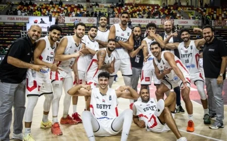 فيبا يبارك لمنتخب مصر تأهله المذهل لربع نهائي الأفروباسكت