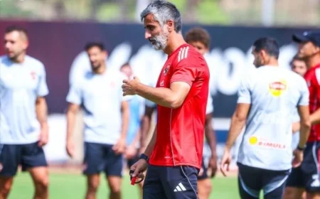 ديانج وبن شرقي في تشكيل الأهلي الموجه ضد فاركو في الدوري المصري الممتاز