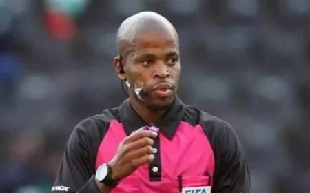 حكم جنوب أفريقي يقود مباراة مصر وإثيوبيا في تصفيات أمم أفريقيا