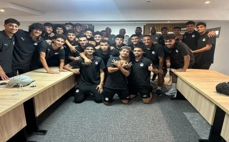 منتخب الشباب يحظى بإشادة كبيرة لروحه القتالية قبل لقائه الودي الثاني مع المغرب