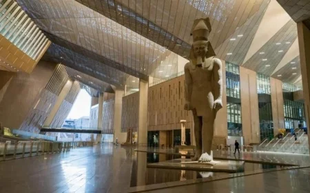 مصر تستعد لاستقبال العالم بهرمها الرابع: إنشاء مطار ومونوريل لتسهيل الوصول إلى المتحف الكبير