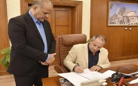 قبول جميع المتقدمين لمرحلة رياض الأطفال في بورسعيد بنسبة 100% من قبل المحافظ