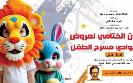 الأربعاء قصور الثقافة تطلق المهرجان الختامي لعروض مسرح الطفل وشرائح المسرح المميزة
