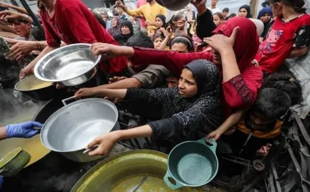مليون فتاة وامرأة في غزة يواجهن خطر المجاعة وفقًا للأونروا