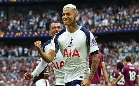 انتصار كبير لتوتنهام على بيرنلي بثلاثة أهداف نظيفة في الدوري الإنجليزي