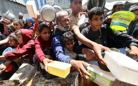 استشهاد فلسطينيين خلال انتظار المساعدات برصاص الاحتلال الإسرائيلي في تصعيد جديد