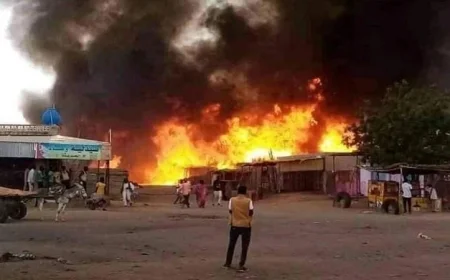 مقتل 17 شخصًا في قصف قوات الدعم السريع على الفاشر السودانية