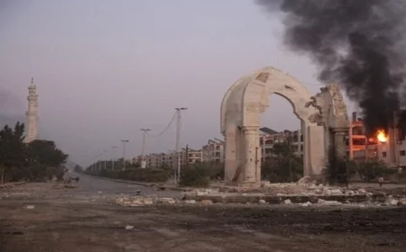 انفجار عبوة ناسفة في سيارة قديمة يهز منطقة المزة بدمشق بلا إصابات