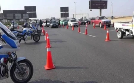 التغييرات المرورية في شارع 26 يوليو تستمر 6 أيام بسبب أعمال المونوريل