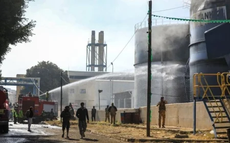الجيش الإسرائيلي يعلن عن قصف محطة كهرباء في اليمن