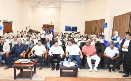 صبحي ومحافظ بورسعيد يقومان بجولة تفقدية لمعسكر متطوعي وزارة الشباب “YLY”