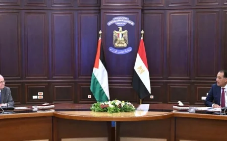 رئيس الوزراء الفلسطيني يثني على دعم مصر بقيادة الرئيس السيسي