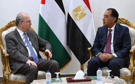 مدبولي يؤكد موقف مصر الداعم للفلسطينيين ورفض تهجيرهم