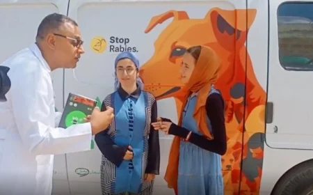 إطلاق فعاليات مبادرة إيد واحدة ضد السعار من قبل الخدمات البيطرية