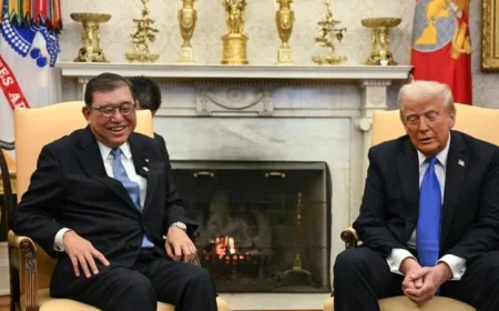 رئيس وزراء اليابان يشيد بمساعي ترامب لإنهاء الحرب في أوكرانيا