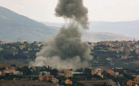 الجيش الإسرائيلي ينفذ تفجير منزل في ميس الجبل بجنوب لبنان