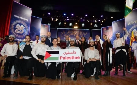 إيهاب توفيق وكنعان الفلسطينية يحييان حفلاً لا يُنسى في محكي القلعة 33