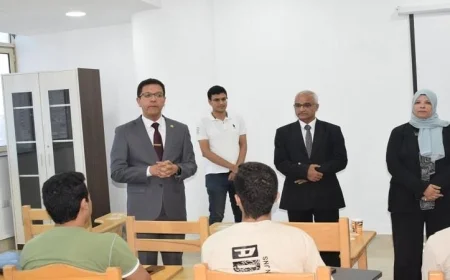 رئيس جامعة بنها يشهد فعاليات المبادرة الرئاسية كن مستعدا بحماس وتفاعل