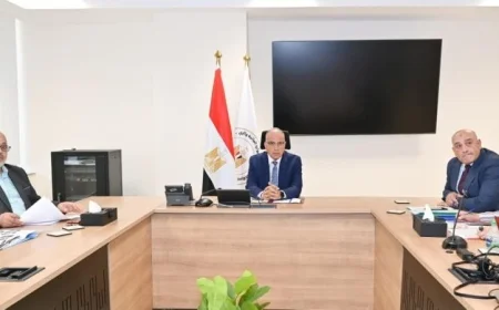 وزير الري يناقش تحسين الحوكمة وتطوير المؤسسات لحماية الشواطئ