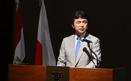 تعرف على تصريحات وزير التجارة الياباني حول أهمية الاقتصاد المصري للاستثمارات اليابانية