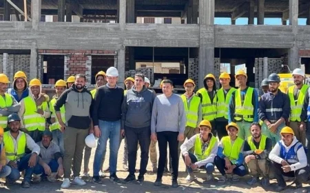 أشرف صبحي يعلن اقتراب انتهاء تطوير المدينة الشبابية برأس البر دمياط