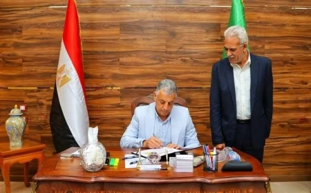 محافظ الإسماعيلية يعلن اعتماد نتيجة الدور الثاني للشهادة الإعدادية العامة والمهني