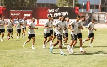 الأهلي يستعد بقوة لمواجهة المحلة بمشاركة إمام عاشور بدون التحامات