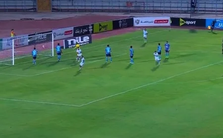 المصري ينتزع تعادلا مثيرا مع بيراميدز 2-2 في الدوري الممتاز