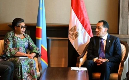 رئيس الوزراء يشدد على دعم مصر لوحدة وسيادة الكونغو الديمقراطية