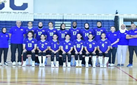 منتخب سيدات الطائرة يستعد للمنافسة في بطولة العالم في تايلاند